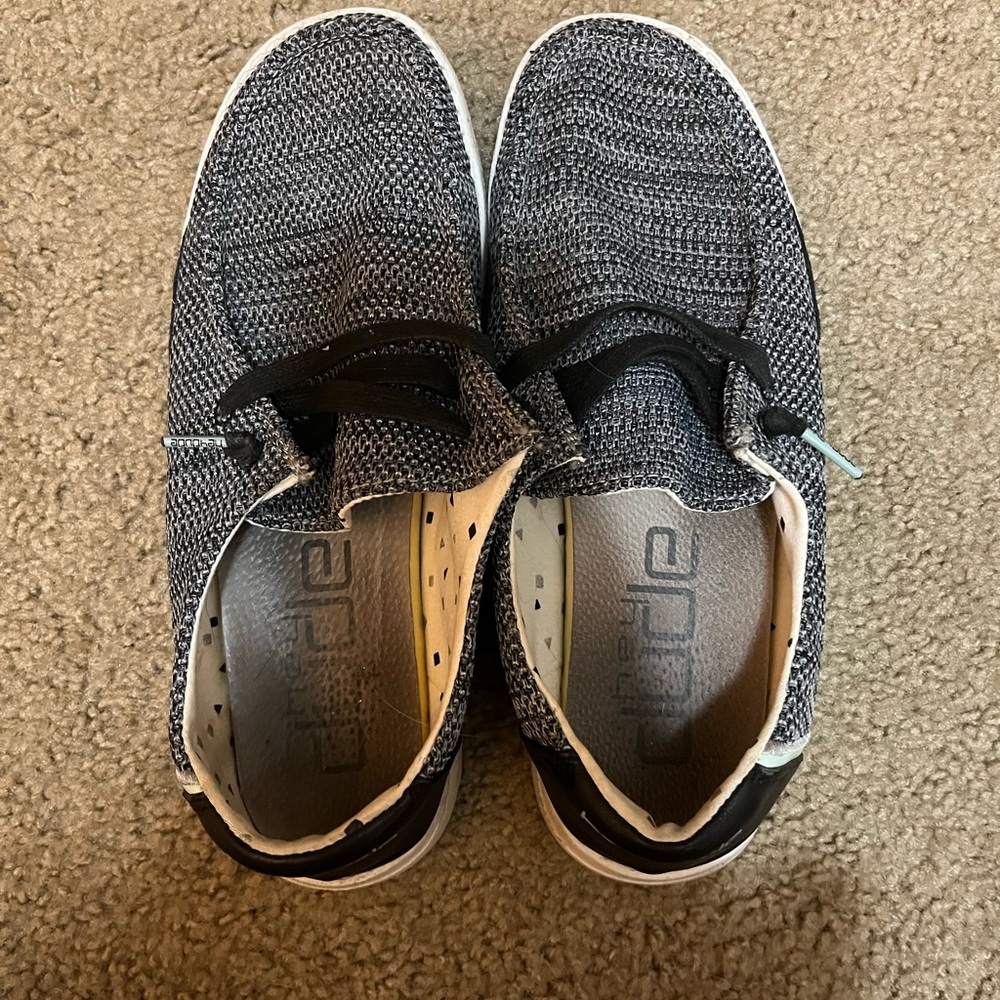 Sparkly Hey Dudes - Women size 7